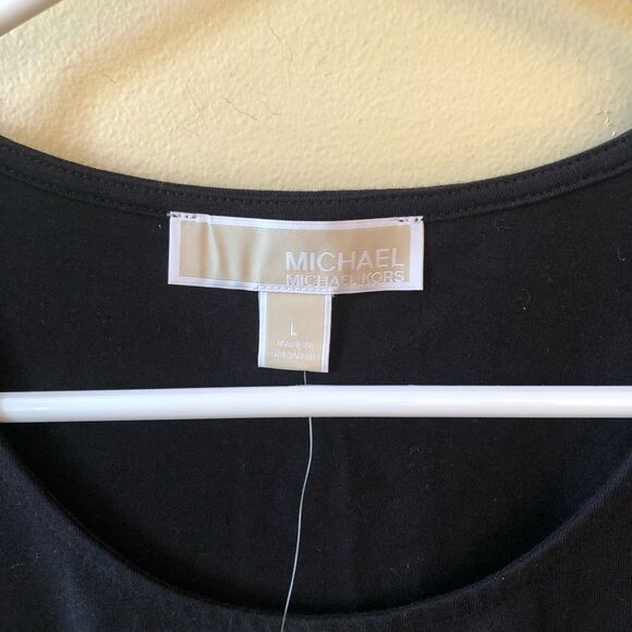 Michael Kors Cold Shoulder T-Shirt - Picture 3 of 4